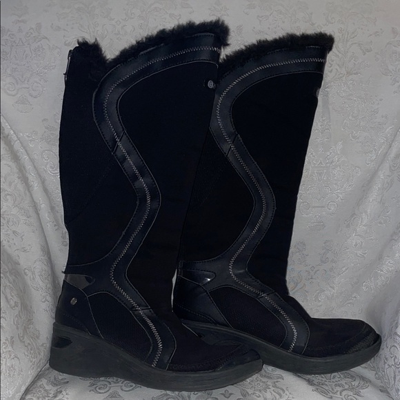 Bzees Shoes - Bzees Black Winter & Rain Boots